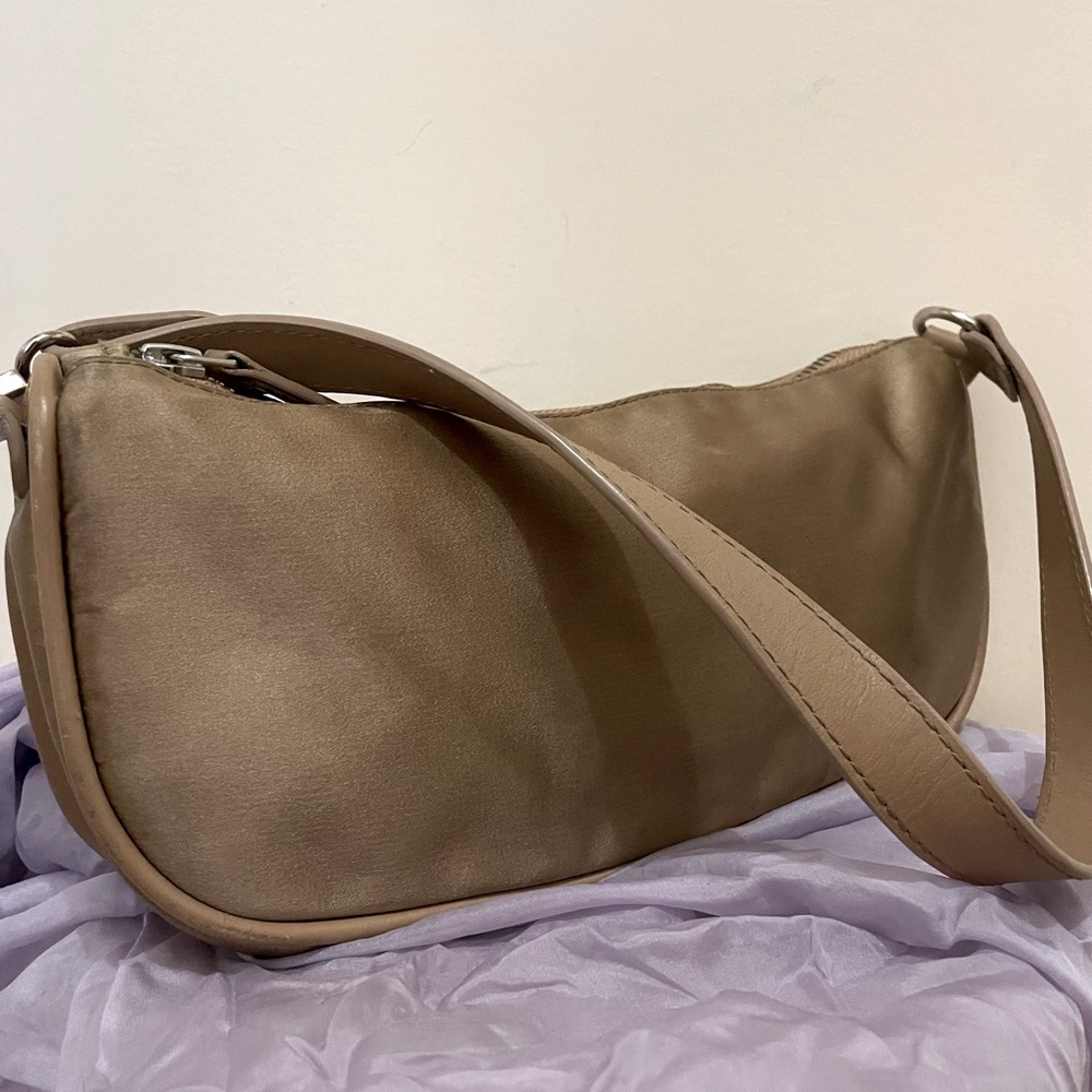 By Far Elegant Tan Shoulder Bag - Picture 2 of 2